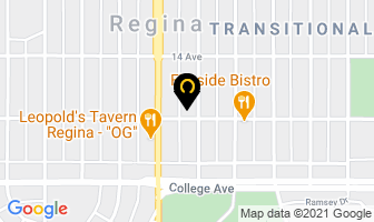 Avram Darrell Dr in Regina map