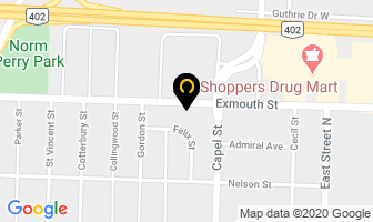Awakenings Aesthetic Studio in Sarnia map