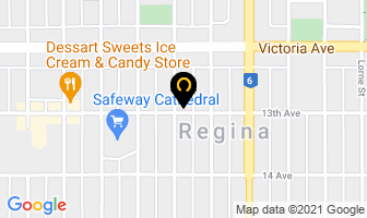 Aware House Books in Regina map