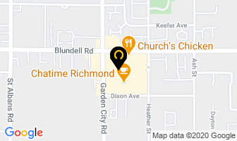 Awesome Nails in Richmond map