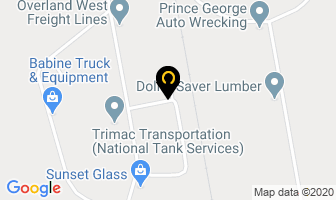 Awg Northern Distribution Ltd in Prince George map