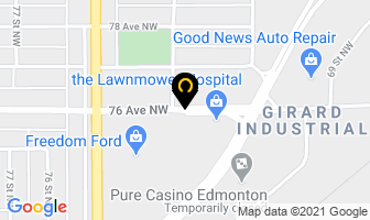 Axe Trucking Inc in Kenora map