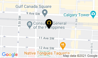 Axiom Foreign Exchange International Inc in Calgary map