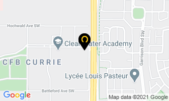 Axion Integrated Marketing in Calgary map