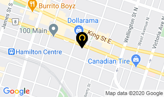 Axis Family Mediation Inc in Hamilton map