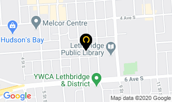 Axis Mortgage Inc in Lethbridge map