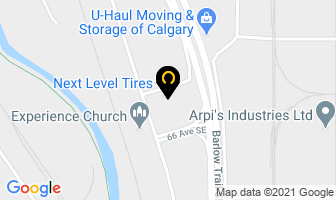 Axlebenders Performance Center Inc in Calgary map