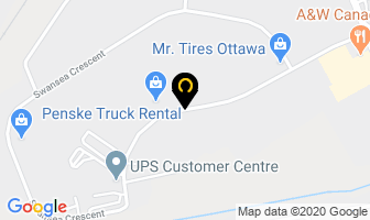 Axzeon Manufacturing & Design in Ottawa map