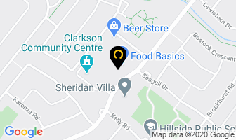 Ay Martial Arts in Mississauga map