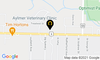 Aylmer Veterinary Clinic in Aylmer map