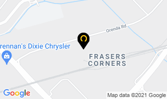 Ayr Motor Express in Brampton map