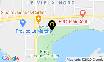 Azimut Nord in Sherbrooke map