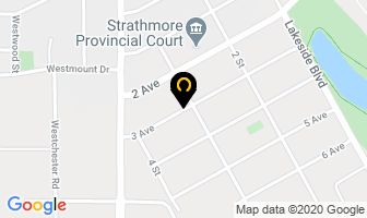 Aztec Real Estate Inc in Strathmore map
