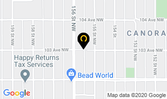 Azure General Cleaning in Edmonton map