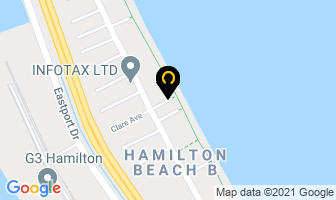 B & H Asphalt Maintenance in Hamilton map