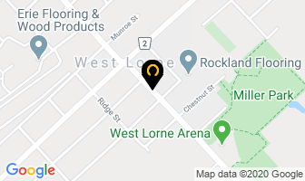 B & J Variety Store in West Lorne map