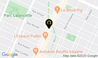 B-Attitude in Montreal map