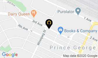 B C Assessment Authority Prince George Office in Prince George map