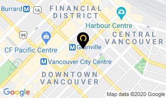 B C Liberal Party in Vancouver map