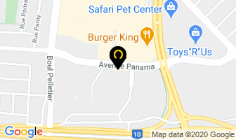 B J Auto in Brossard map