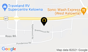 B J Concrete Finishing in West Kelowna map