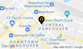 B M G I in Vancouver map