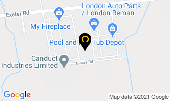 B P Fire Protection Inc. in London map