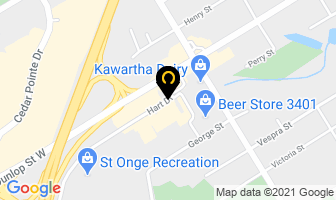 B Star Auto Glass in Barrie map
