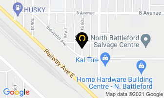 B T C Human Services Corp in North Battleford map