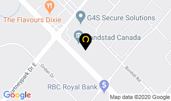 B2B Freightway Inc in Mississauga map