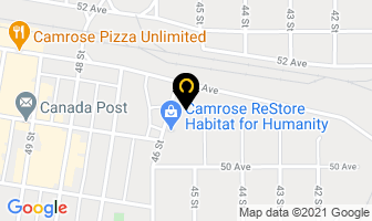 Baby Love Products in Camrose map