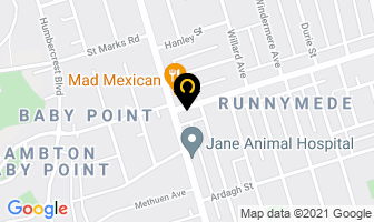 Baby Point Hardware in Orillia map