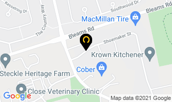 Bachan Manufacturing & Design Inc in Kitchener map