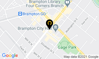 Baci Gifts in Brampton map