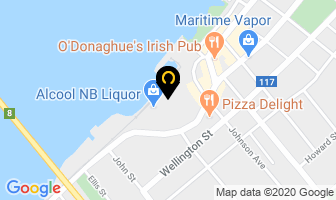 Back Room Lounge in Miramichi map