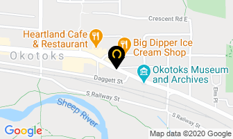 Backbones Chiropractic & Sports Therapy in Okotoks map