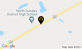 Backhoe & Haulage Service Ltd in Chesterville map