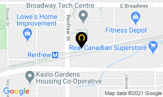 Backs In Action Rehab And Wellness Centre in Vancouver map