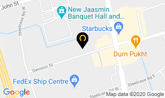 Backyard Brands in Markham map