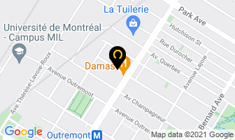 Badra-Vassel Annie in Outremont map