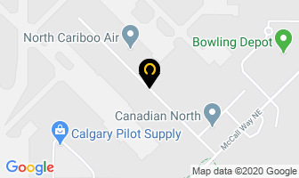 Baileys Helicopters Ltd in Calgary map