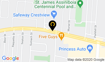 Bailiwix Gifts in Winnipeg map
