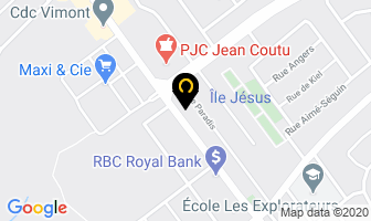 Bain Reno in Beauharnois map