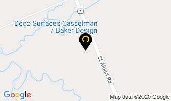 Baker Design Installation in Casselman map