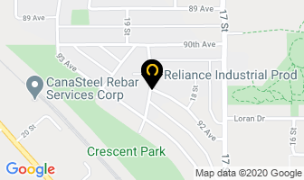 Baker Hughes Canada Inc in Dawson Creek map