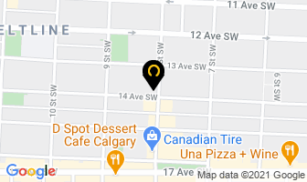 Baker Street Consulting Inc in Calgary map