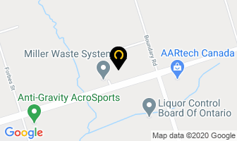 Baker's Auto Service in Huntingdon map