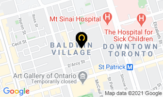 Baldwin Village Inn in Orillia map