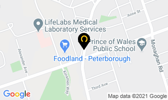 Ballistic Auto Repair in Peterborough map