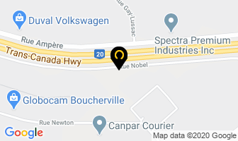 Ballons Csa in Boucherville map
